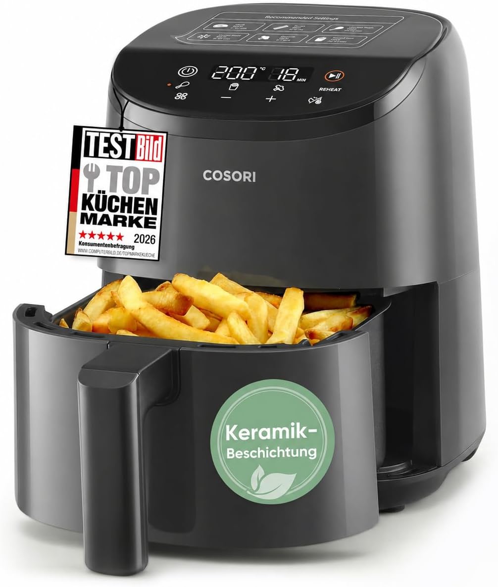 COSORI Mini-Heissluftfritteuse 2L